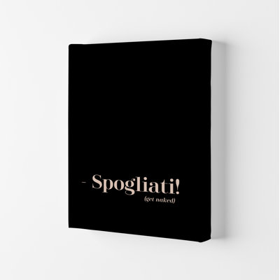 Spogliati - Print