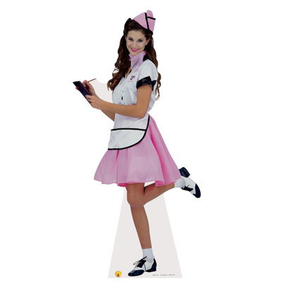 Soda Pop Girl Cardboard Standup