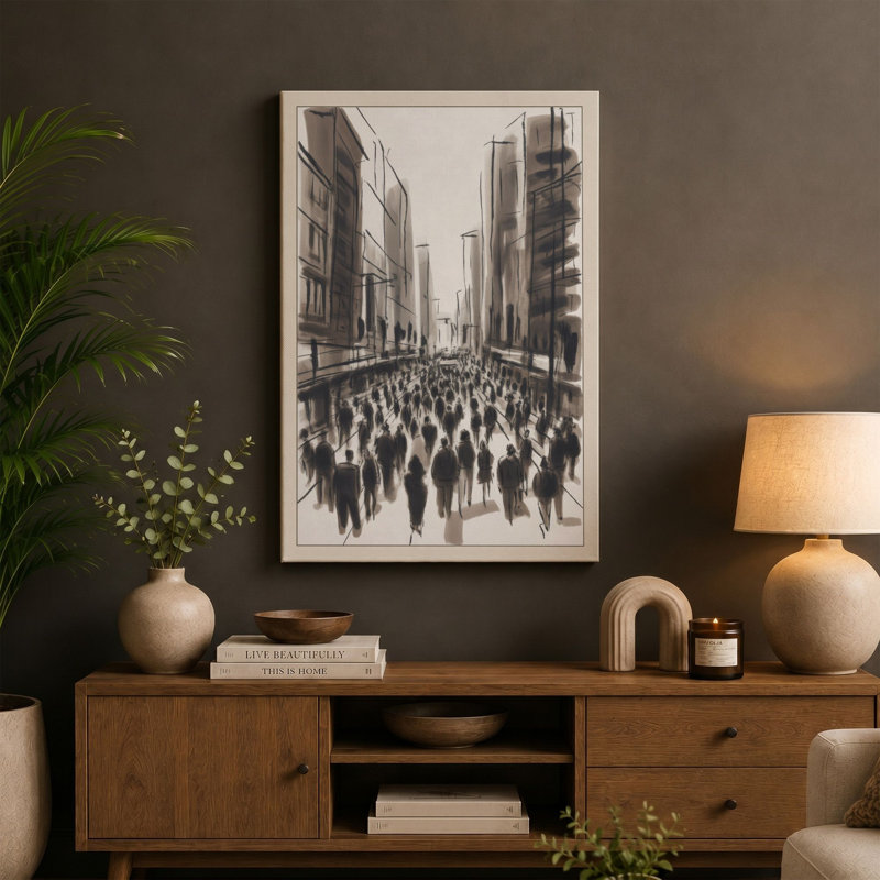Print, 36x24 - 91.4 x 61.0 cm, Ochre Border