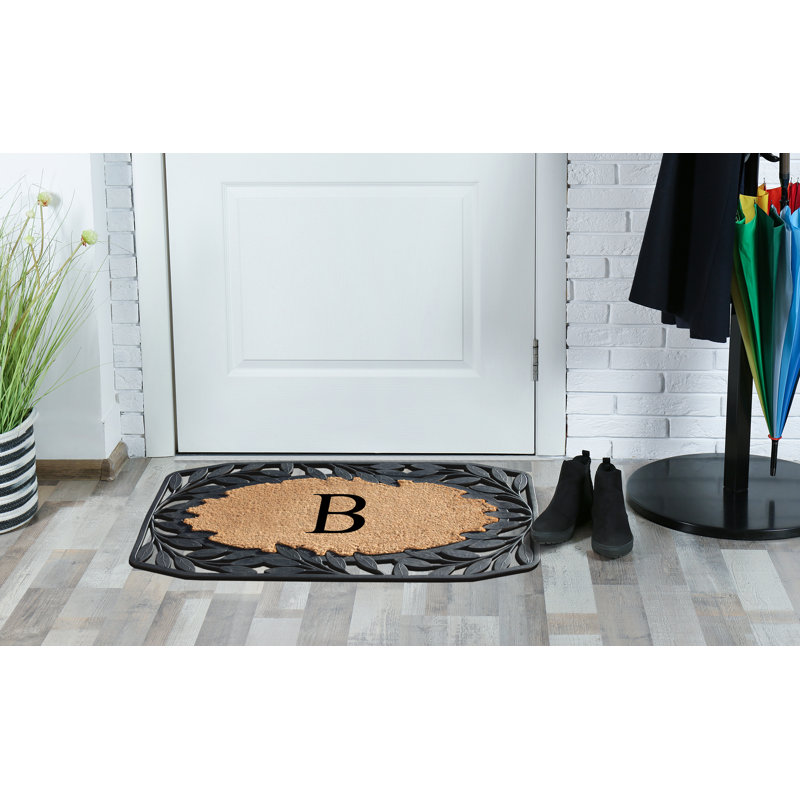 Tapis d'extérieur antidérapant 38 po x 23 po Tijan, B