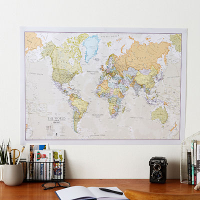 Classic World Map - Print