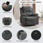 Saaskia Upholstered Heated Massage Chair-230424229