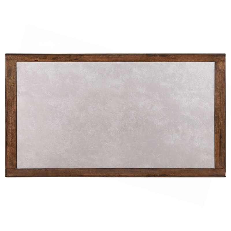 Ensemble de table de salle à manger 7 pièces Brown, 30.25" H x 71.75" W x Does Not Apply" D, Brun, Brown, Gris, Brun