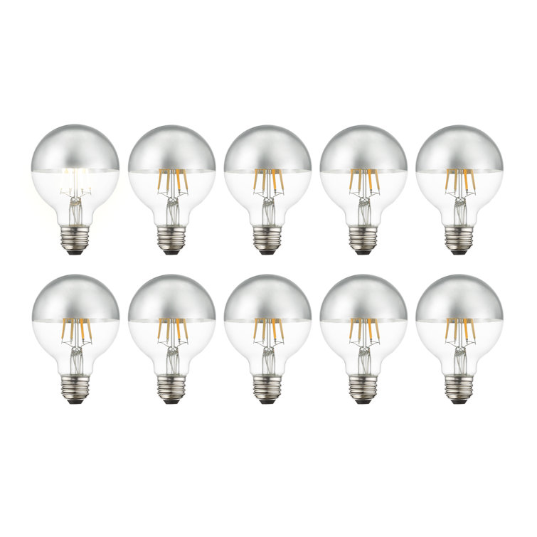 Mcswain 60 Watt Equivalent G25 E26/Medium (Standard) Dimmable 3000K LED Bulb