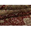 Tapis Tabriz rouge noué à la main 12 x 18