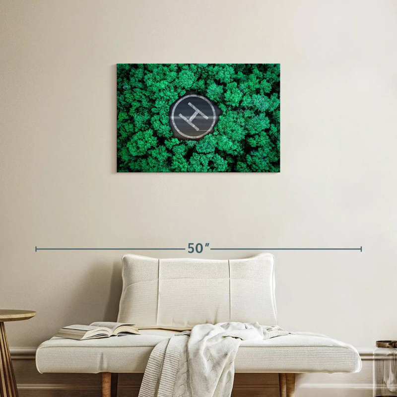 Mehar Jungle Helipad, 20" H x 30" W
