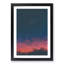 Shooting Star over Mexico in Abstract - Picture Frame Graphic Art Print-55764535-55764536