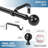 Adeliza Steel Adjustable Single Curtain Rod-1821537088-1821537094