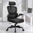 Lidwien Ergonomic Breathable Mesh Office Chair with Adjustable Headrest and Flip-Up Arms-1520254156