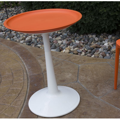 Glocester Round Outdoor Bistro Table , 22.4'' in. W 22.4'' in. D