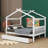 Pittston 2-Drawer Standard Bed Wooden House Bed-737687833-737687828