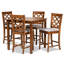 4 - Person Four Leg Dining Set-2053905317-2053905318
