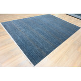 Contemporary, Textures Collection One-of-a-Kind Rectangle 10' X 13'11" Hand Knotted Area Rug