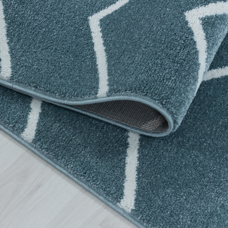 Eustache Solid Colour Flatweave Area Rug, Rectangle 160 x 230cm