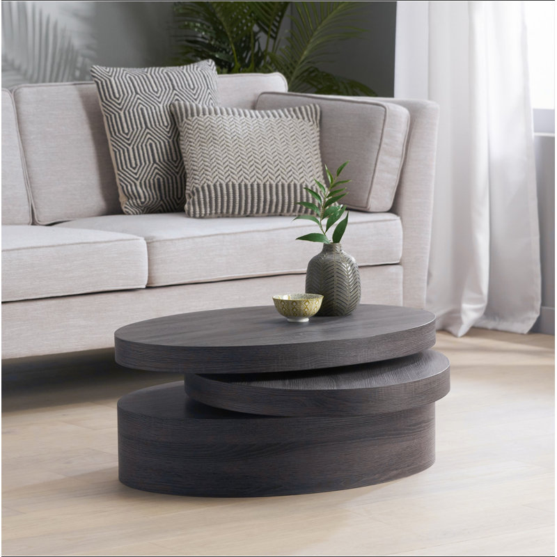 Table basse rotative moderne