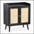 Medieval Style Sideboard Buffet Cabinet With Rattan Decorated Doors, Ideal For Dining, Living Room, And Hallway Storage-646822862