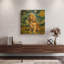 «Cocker Spaniel Starry Night» par Rich Monet, art mural en métal doré, 24 po x 24 po-401640655