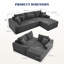 Canapé modulaire Boneless 103 po pour salon modulaire Cloud-445121604-445121626