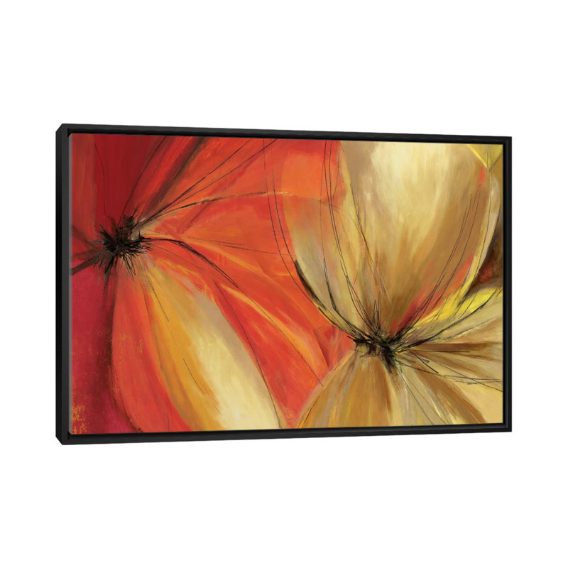 « sharing the spotlight », impression sur toile, H 18 po x l 26 po x P 1,5 po, Toile avec cadre noir, Pas de tapis