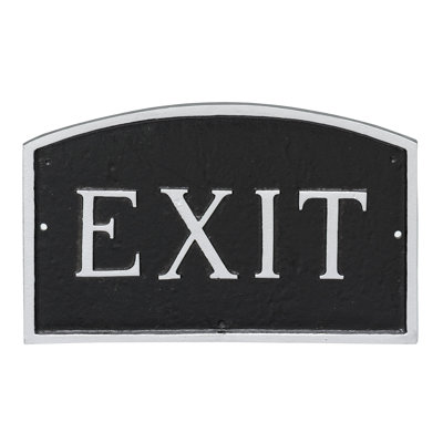 Weather Resistant Metal Garden Plaque