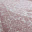 Carina Modern Washable Rugs in Pink | 6962-9303770