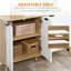 Buffet de 47 pouces avec tablettes ajustables-1061868130