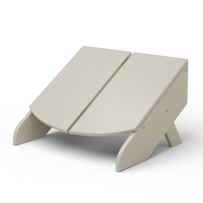 Repose-pieds moderne en poly, Sand