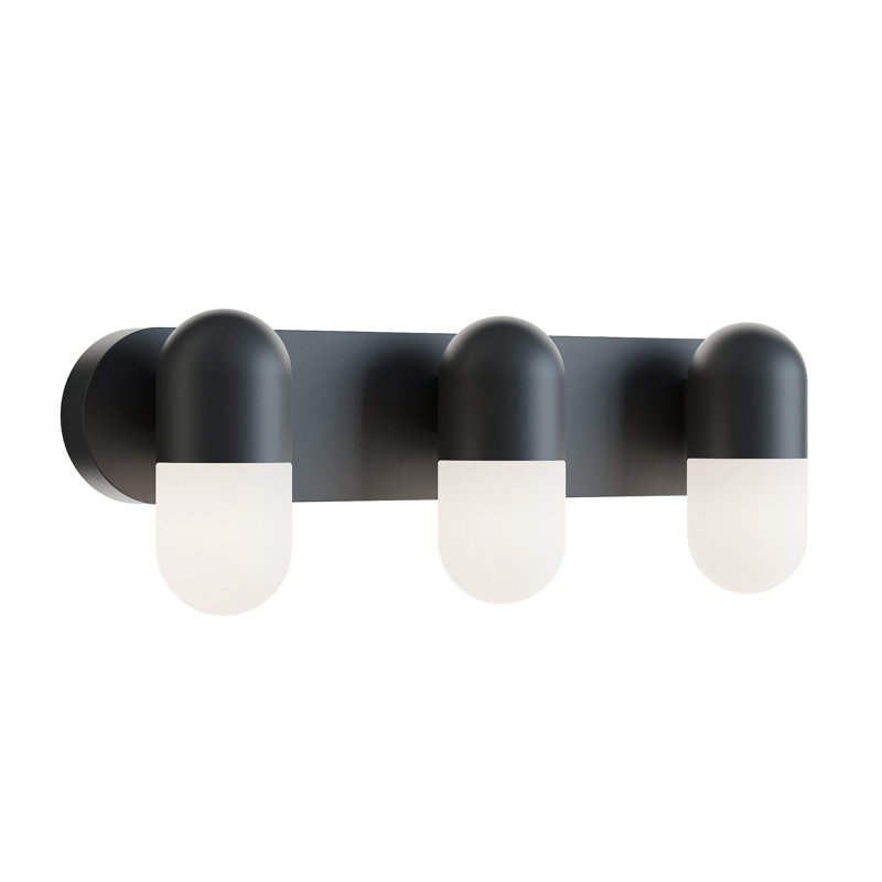 Ruhland LED Vanity 24'', Black