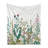 Ambesonne Spring Fleece Throw Blanket Wildflower Arrangement Multicolor-106618889