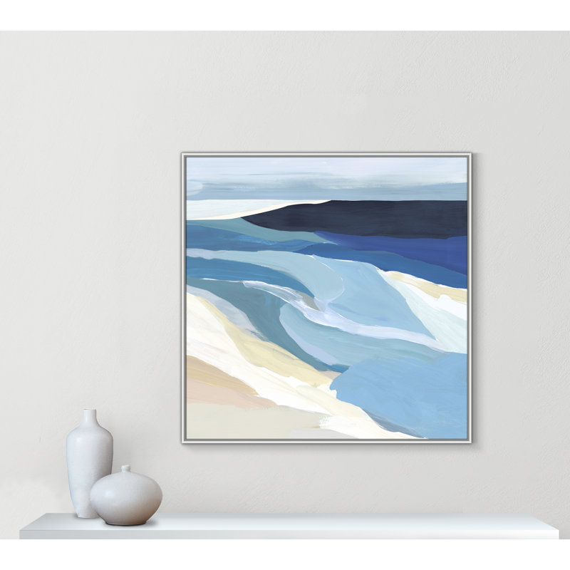 «Camarie Graham Lake I» par Isabelle Z, impression sur toile encadrée en bois et quincaillerie de fixation, Toile encadrée