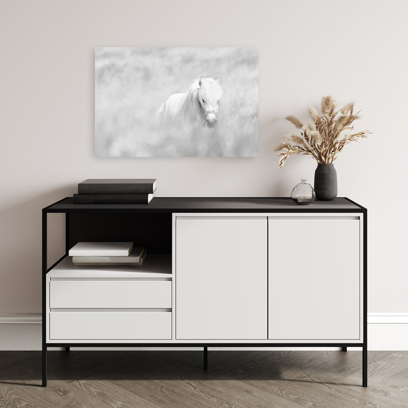 Dreamy White Pony Dreamy Elegant Horse