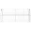 Cage à poulet en acier galvanisé 41,3 po x 71,7 po argent-698073994
