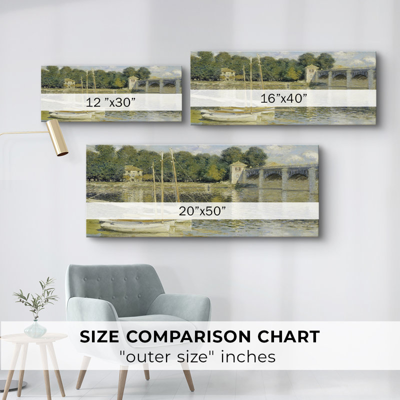 Nautical Series-CDLXXIII- Gallery Wrapped Canvas -Ready to Hang, 12" H x 30" W