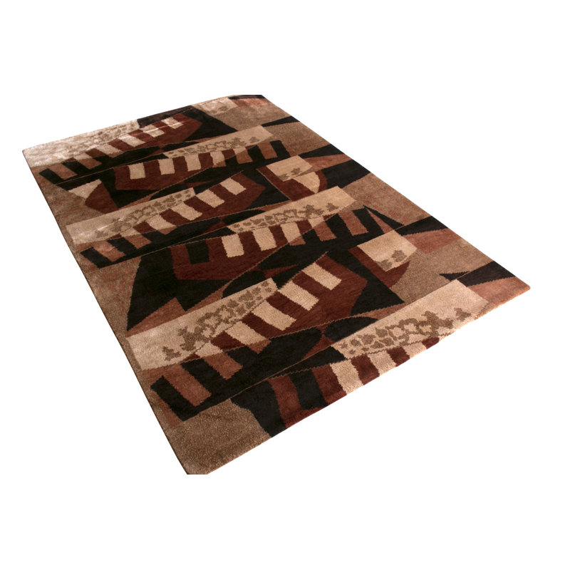 One-of-a-Kind 4' X 6' Hand Knotted Area Rug