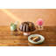 Jamie Oliver Big Love Showstopper Stand, Stoneware, 31x10cm, White & Pink