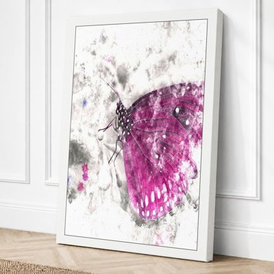 Butterfly In Flux Modern - Print