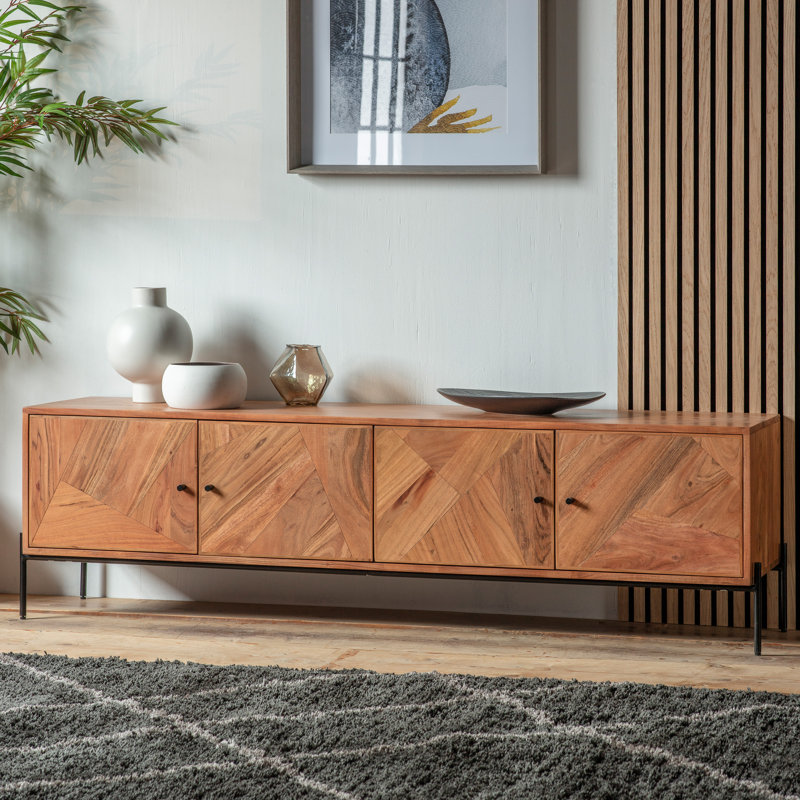 Sattler Unfinished TV Stand for TVs up to 88"