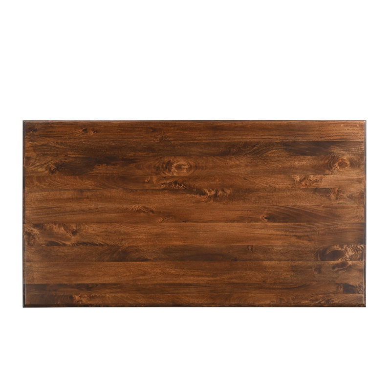 Ensemble de salle à manger 42 po Josiane, H 30 po x L 96 po x l 42 po, 11 pièces: table, 10 chaises, Noyer