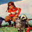 Young Pilot - Wrapped Canvas Print-1400006738