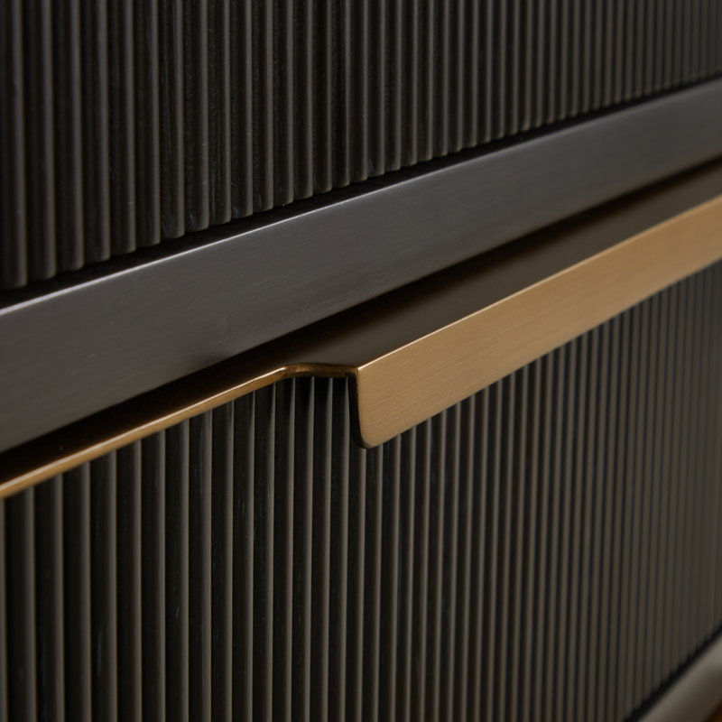 Riggs Chest - Dark, Sesame Black, Stained Brass
