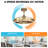 Giovanny 27.3" W Integrated LED Caged Ceiling Fan-924077881