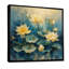 «White Blue Garden of Life Lotus», impression d'art mural Lotus-303567329-303567343
