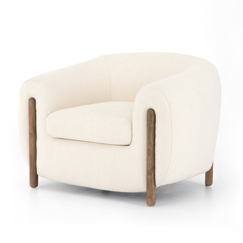 Lyla Barrel Chair, Kerbey Ivory