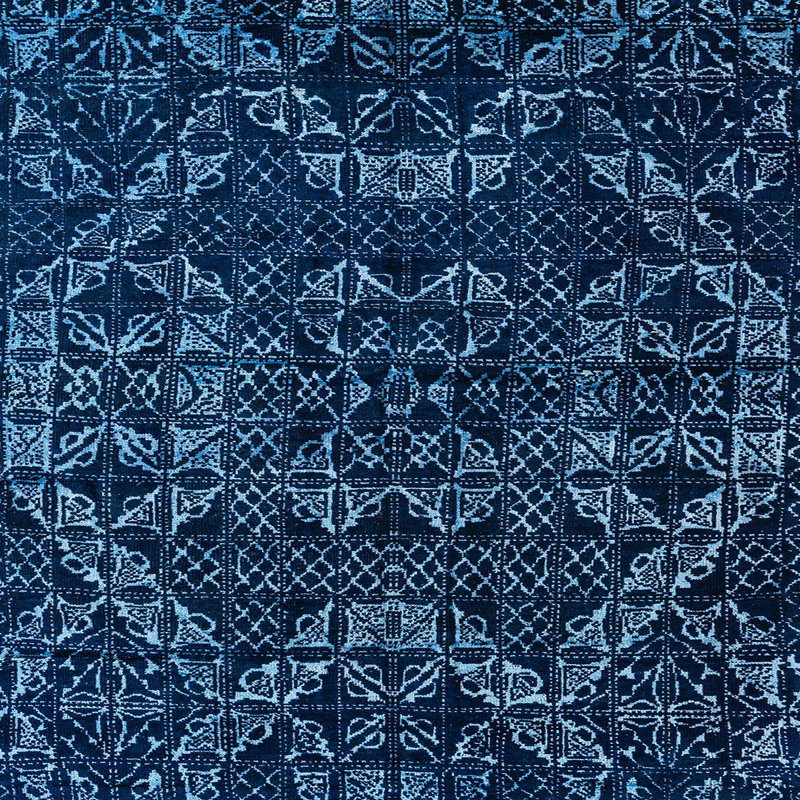 Abstract Indoor Rug, Square 8'