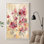 «Floral Reflections II», reproduction de peinture acrylique