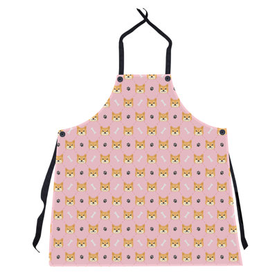 Tablier à motif shiba shiba