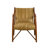 Genuine Leather Upholstered Tufted Accent Armchair With Solid Wood Frame-1781238181