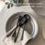over&back Curved 18/8 Flatware Set - Service for 4-99316932