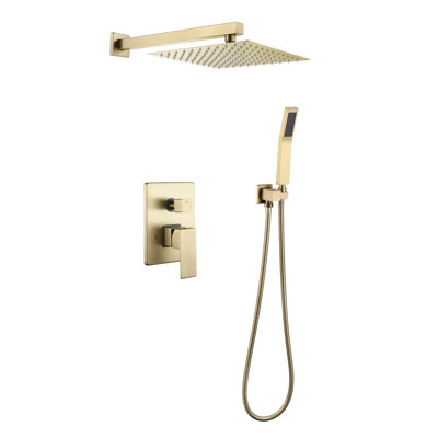 Système de douche complet avec valve brute