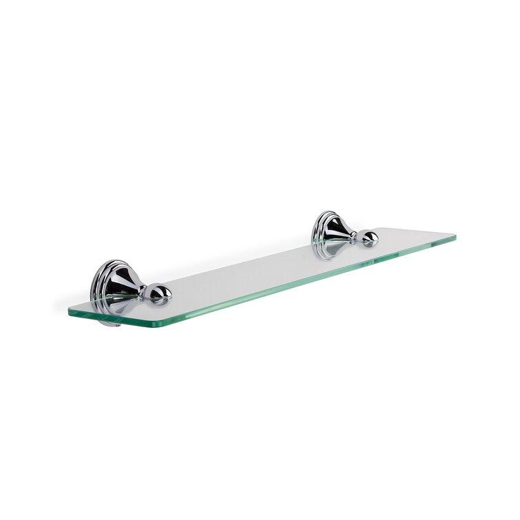 Charlton Home® Reinoso Glass Floating Shelf